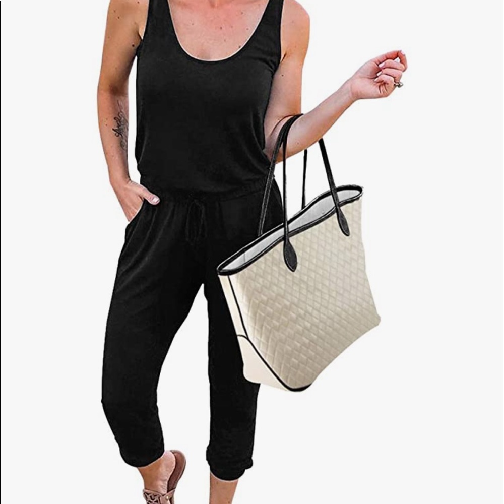 Kirundo black jumpsuit sz L nwt!